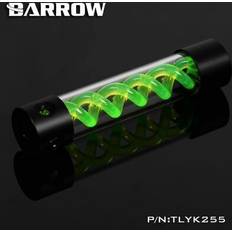 Barrow t-virus acrylic green helix watercooling reservoir