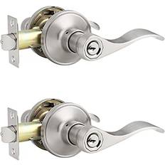 Stainless Steel Door Handles Knobonly ‎MM-DL12061-SN-ET-Combo-3Pack 3