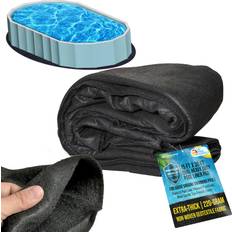 Liners U.S. Pool Supply Armour Shield 15-Foot x 30-Foot Oval Heavy Duty Pool Liner Pad for Above Ground Swimming Pools Protects Pool Liner, Prevents Punctures, Weed Barrier, Eco-Friendly Extends Liner Life