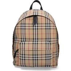 Burberry Backpacks Burberry Check Backpack Archive Beige