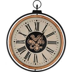 Metal Wall Clocks Home ESPRIT Golden Wall Clock