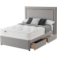 Built-in Storages Bed Packages Silentnight Mirapocket 1200 Super King 180x200cm