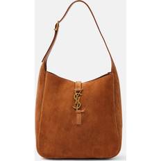 Saint Laurent Borse a tracolla Saint Laurent Womens Brown Caramel Le 5 à 7 Leather Hobo bag 23x22cm