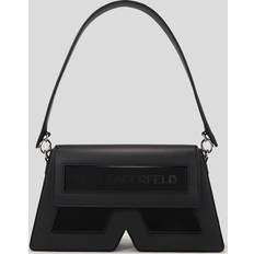 Karl Lagerfeld Ikon K Small Shoulder Bag, Woman, Black, Size: One size