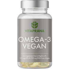 Vitaprana Fedtsyrer Vitaprana Omega-3 Vegan 60 Caps 60 stk