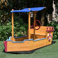 BillyOh Pirate Ship Wooden Sandpit