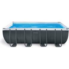 Intex 18Ft X 9Ft X 52" Ultra Xtr Frame Rectangular Above Ground Swimming Pool With Sand