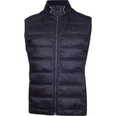 Calvin Klein Vests Calvin Klein Rangewood Full Zip Stretch Insulated Hybrid Gilet - Evening Blue