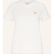 Ichi Femme T-shirts Ichi T-Shirt 'CAMINO' pastellblau gelb orange weiß