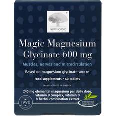 New Nordic Vitamins & Minerals New Nordic Magic Magnesium Glycinate 600mg 60