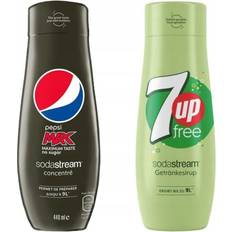 SodaStream Pepsi Max Och 7up Zero Siraps