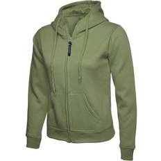 Clothing Uneek ladies classic full zip hooded sweatshirt uc505