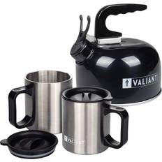 Valiant Camping Kettle & Insulated Mug Set