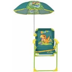 Fun House Jurassic World Chaise Pliante De Camping Dinosaures H.38.5 x L.38.5 x P.37.5 cm - Vert