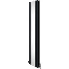 Termosifoni a Pannello MonsterShop Cromate a Specchio Pannelli Ovali 1800 mm x 380 mm Grigio Antracite
