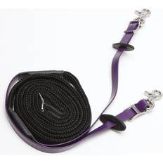 Purple Reins Zilco Woven Endurance Reins Purple Arab/Full