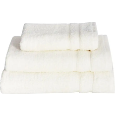 Borg Living Badehåndklæder Borg Living H822-4 Badehåndklæde Hvid (140x70cm)