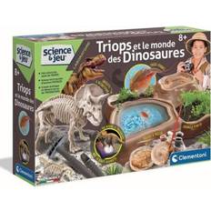 Plastique Kits d'expérience scientifique Clementoni Triops et le monde des dinosaures