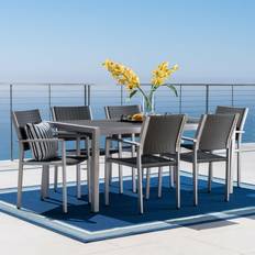 Orange Patio Dining Sets Sold by: GDF Studio, Coral Bay Patio Dining Set