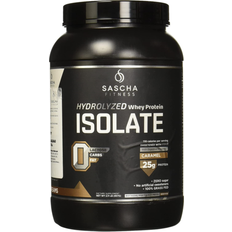 L-Tyrosine Protein Powders Sascha Fitness Hydrolyzed Whey Protein Isolate Caramel 957g