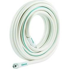 White Hoses Garden Games 50 ft. Heavy-duty Hose, White