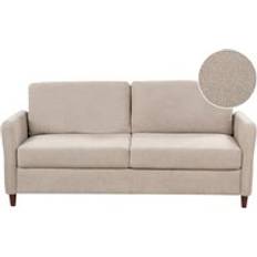 Beliani Modern Upholstered Sofa 3 Seater