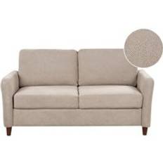 Beliani Modern Upholstered 2 Loveseat Sofa