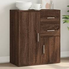 vidaXL Brown Oak 60 x 31 x 70 cm