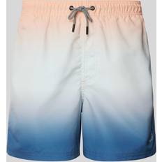 Herren - Rosa Bademode Jack & Jones Regular Fit Badeshorts mit Label-Print