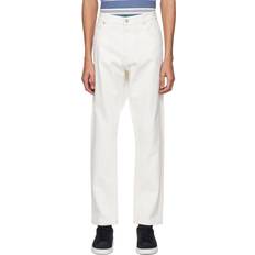 Norse Projects Jeans Norse Projects White Slim Jeans Ecru WAIST 28x32