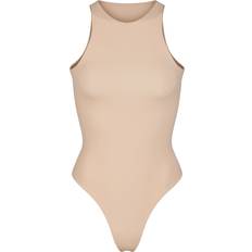 Polyamide Shapewear & Under Garments SKIMS Fits Everybody High Neck Bodysuit - Mica