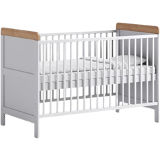 Little Acorns Classic Two-Tone Cotbed 30.3x57.1"