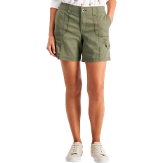 Style & Co Women's Comfort Waist Cargo Shorts - Olive Spring