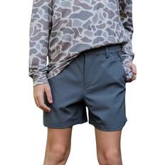 Burlebo Boys' Everyday Chino Shorts River Rock