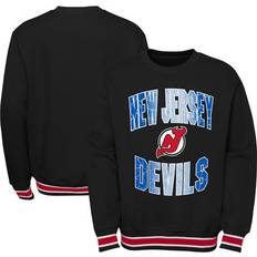 Children's Clothing Outerstuff Youth Black New Jersey Devils Classic Blueliner Pullover Sweatshirt