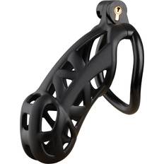 Kyskhetsanordninger Cellmate Guardian Chastity Cage Black XL