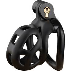 Kyskhetsanordningar Sexleksaker Cellmate Guardian Chastity Cage Size 0 svart