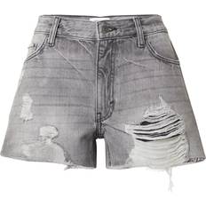 Weekday Duchess Sorte lavtaljede baggy denimshorts-Black