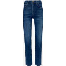 Rayonne Pantalons & Shorts Frame Le High Rise Straight Leg Jeans - Blue