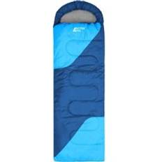 Premium Waterproof Lightweight Sleeping Bag -3-4 Seasons Blue Single