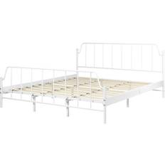 180cm Bed Frames Beliani Modern Minimalist Super King 185x206cm