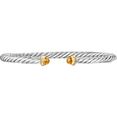 David Yurman Jewelry David Yurman Cable Flex Bracelet - Silver/Yellow/Gold