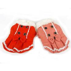 GZUK XL Fashionable Pet Fabric Princess Lovely Bow-Knot Decoration Skirt