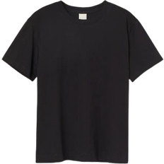 H&M Damen T-Shirts H&M Cotton T-shirt - Black