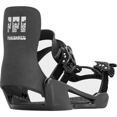 Black Snowboard Bindings Rome Minishred Kids Snowboard Bindings - Black