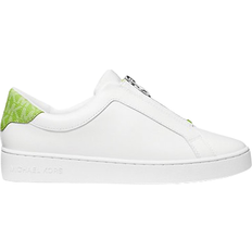 Michael Kors Green Sneakers Michael Kors Keaton Leather Zip-Up - Pear Multi