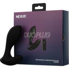 Nexus Sexlegetøj Nexus Duo Remote Control Butt Plug Medium Black
