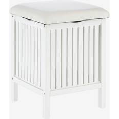 Fifty Five South Rustic Bathroom Seating Stool