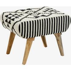 Fifty Five South Cefena Berber Style Foot Stool