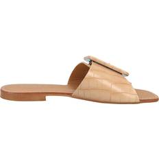 Scapa Genuine Leather Slipper - Beige